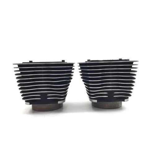 Front Rear Cylinder Jugs w Pistons 2005 Harley Dyna Wide Glide EFI FXDWGI 3064 13