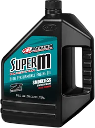 Maxima Super M Injector Synthetic Blend 2T Engine Motor Oil 1 Gallon