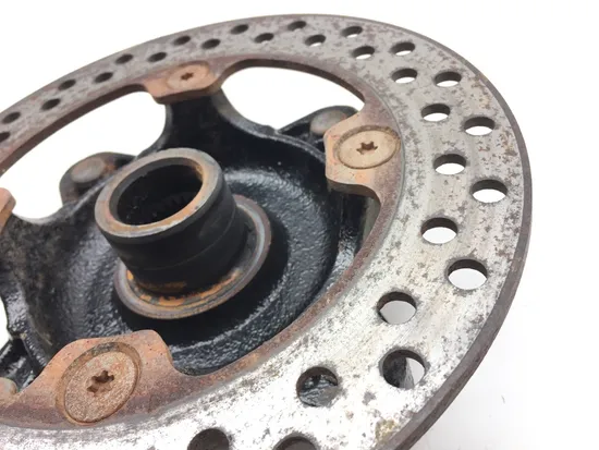 Front Wheel Hub with Rotor B 2010 Polaris Ranger Crew 800 4x4 EFI 3081 2