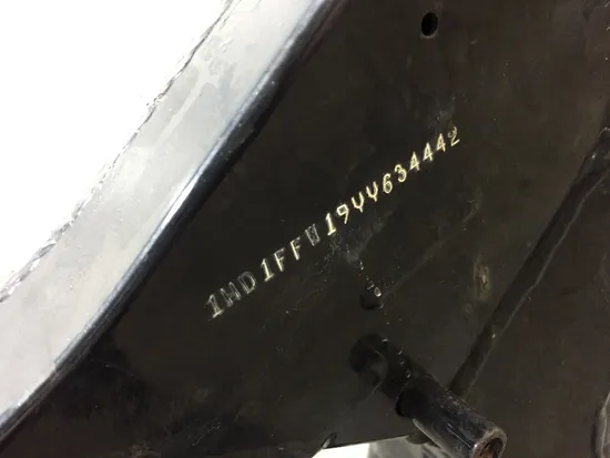 Main Frame Chassis CLN Ready To Go 2000 Harley Electra Glide Classic 3055