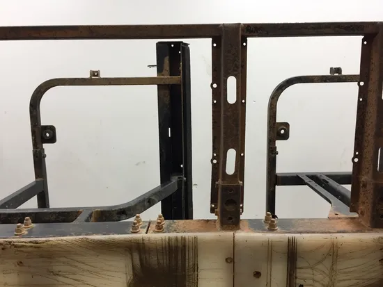 Frame Chassis BOS 2010 Polaris Ranger Crew 800 4x4 EFI 3081 x