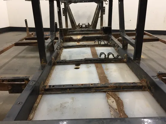 Frame Chassis BOS 2010 Polaris Ranger Crew 800 4x4 EFI 3081 x