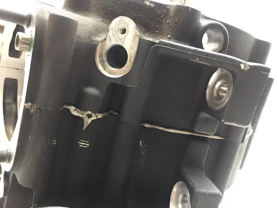 Engine Left Right Center Cases 2007 Harley Electra Ultra Classic FLHTCU 3076 x