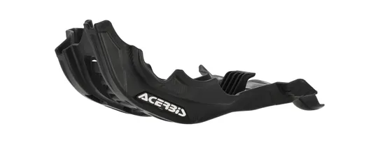 Acerbis Polypropylene Chassis Belly Skid Plate Black