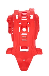 Acerbis Polypropylene Chassis Belly Skid Plate Red