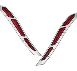 Kuryakyn Red Rear Fender LED Strip Light