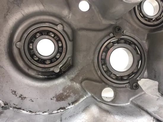 Engine Left Right Center Cases Case 1999 Suzuki King Quad 300 LTF300F 4x4 3083