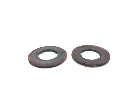 Front Wheel Hub Spindle Castle Nuts 1999 Suzuki King Quad 300 LTF300F 4x4 3083