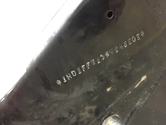 Main Frame Chassis CLN Ready To Go 2005 Harley Electra Classic EFI FLHTCI 3071 x