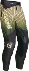 Moose Racing Adult Men Sahara Pants 28 Black Green