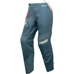Thor Adult Women Womens Sector Split Pants 9/10 Blue White