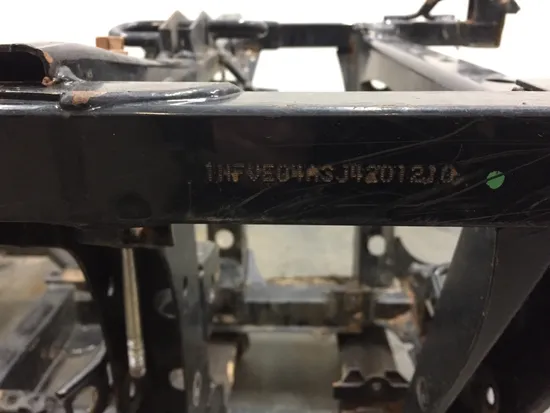 Frame Chassis 2018 Honda Pioneer 1000 SXS1000M3 EPS 3084