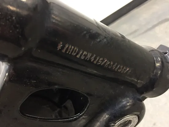 Main Frame Chassis CLN Ready To Go 2007 Harley Dyna Super Glide FXD 3049