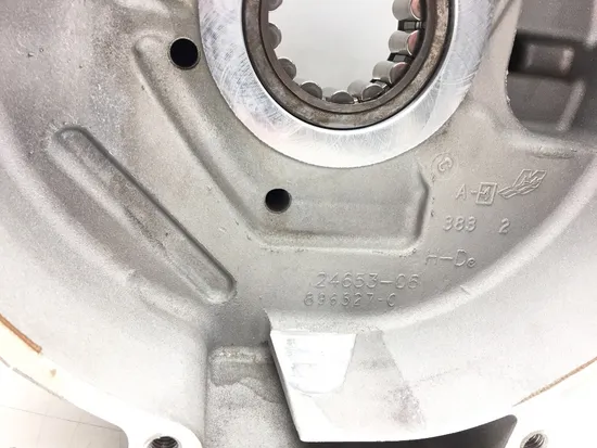 Engine Left Right Center Cases 2007 Harley-Davidson Dyna Super Glide FXD 3049