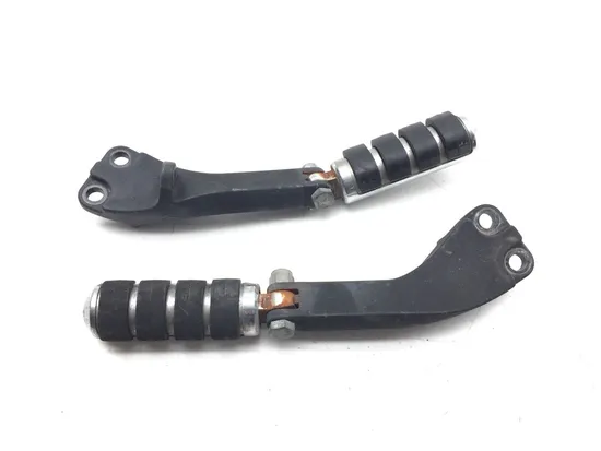 Left Right Set Passenger Peg Bracket 2007 Harley Dyna Super Glide FXD 3049 x