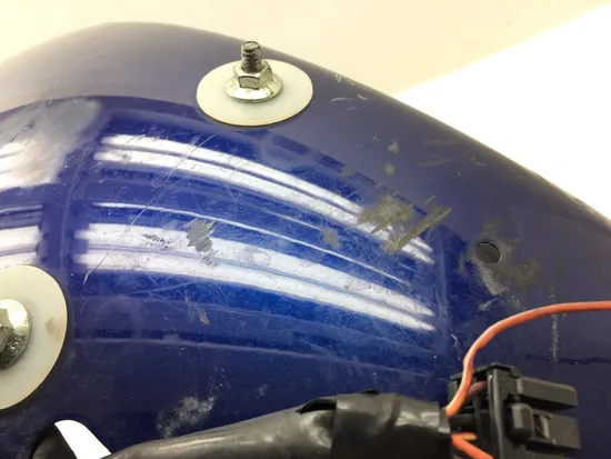 Deep Cobalt Pear Rear Fender Fairing 2007 Electra Glide Ultra Classic 3050 x