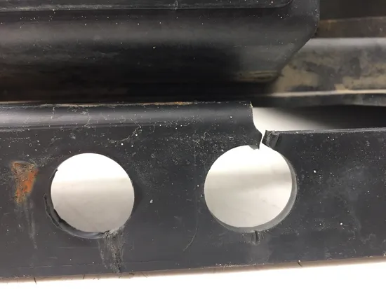 Rear Lower Close Off Panel 2019 Polaris RZR S4 1000 EPS 3060 x