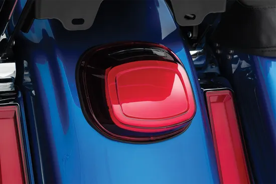 Kuryakyn Tracer LED Tail Light with Top Window Red Lens
