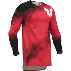 Thor Adult Men Sportmode Carbon Jersey M Red Black