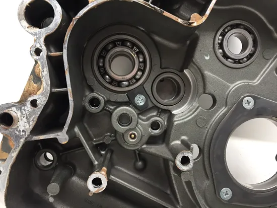 Engine Left Right Center Cases 2000 Kawasaki KLR650 3056