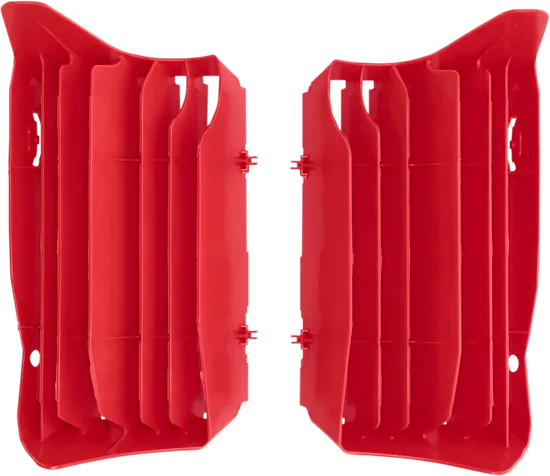 Acerbis Red Radiator Louver Cover Pair