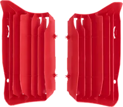 Acerbis Red Radiator Louver Cover Pair