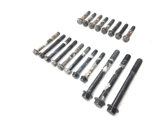 Engine Left Right Center Case Bolts 2000 Kawasaki KLR650 3056 3