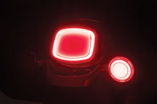Kuryakyn Tracer LED Tail Light Red Lens