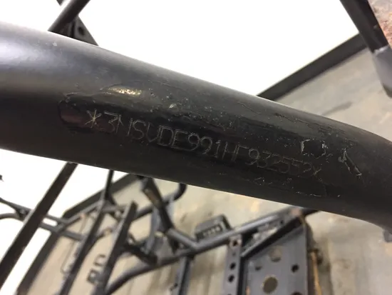 Frame Chassis CLN Ready To Go 2017 Polaris RZR XP 1000 EPS 3085