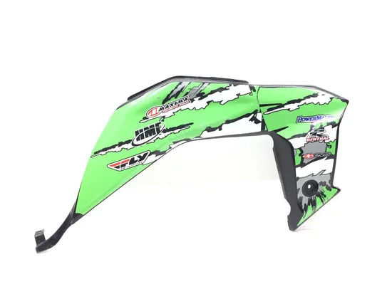 Right Gas Tank Plastic Side Shrouds Covers 2010 Kawasaki KFX450R 3091