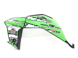 Left Gas Tank Plastic Side Shrouds Covers 2010 Kawasaki KFX450R 3091 x