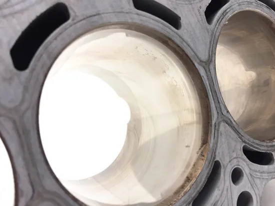 Engine Cylinder Jug W Piston 2005 Kawasaki ZZR600 3090