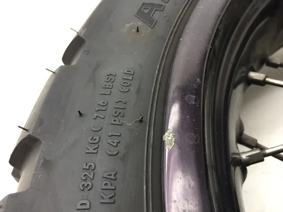 Rear Wheel Rim 2009 BMW F800GS 2867 x