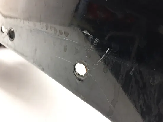 Rear Fender Fairing Tire Hugger 2007 Harley Sportster 1200 Custom XL1200C 3096 x