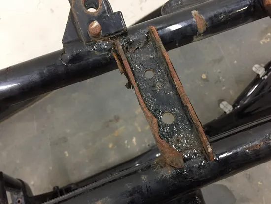 Main Frame Chassis CLN 2007 Harley-Davidson Sportster 1200 Custom XL1200C 3096 x