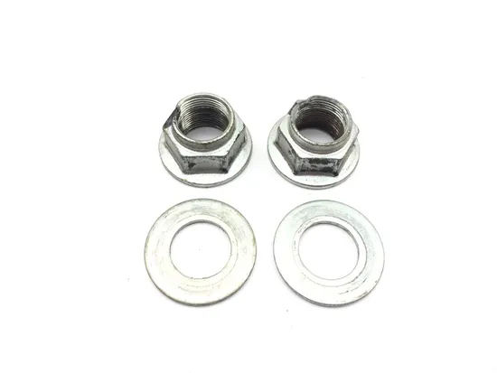 Front Wheel Hub Spindle Castle Nuts 2016 Yamaha YXZ1000R 3057