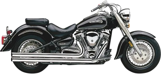 Cobra Chrome Speedster Long Exhaust Muffler