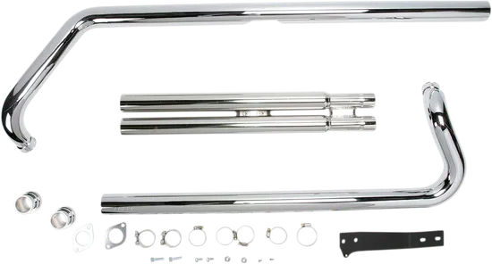 Cobra Chrome Speedster Long Exhaust Muffler