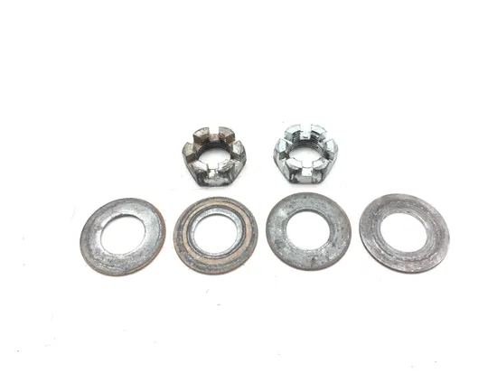 Front Wheel Hub Spindle Castle Nuts 2010 Polaris Ranger 500 4x4 HO EFI 3101