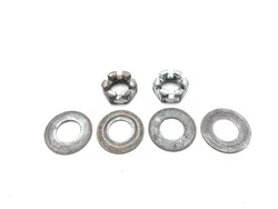 Front Wheel Hub Spindle Castle Nuts 2010 Polaris Ranger 500 4x4 HO EFI 3101