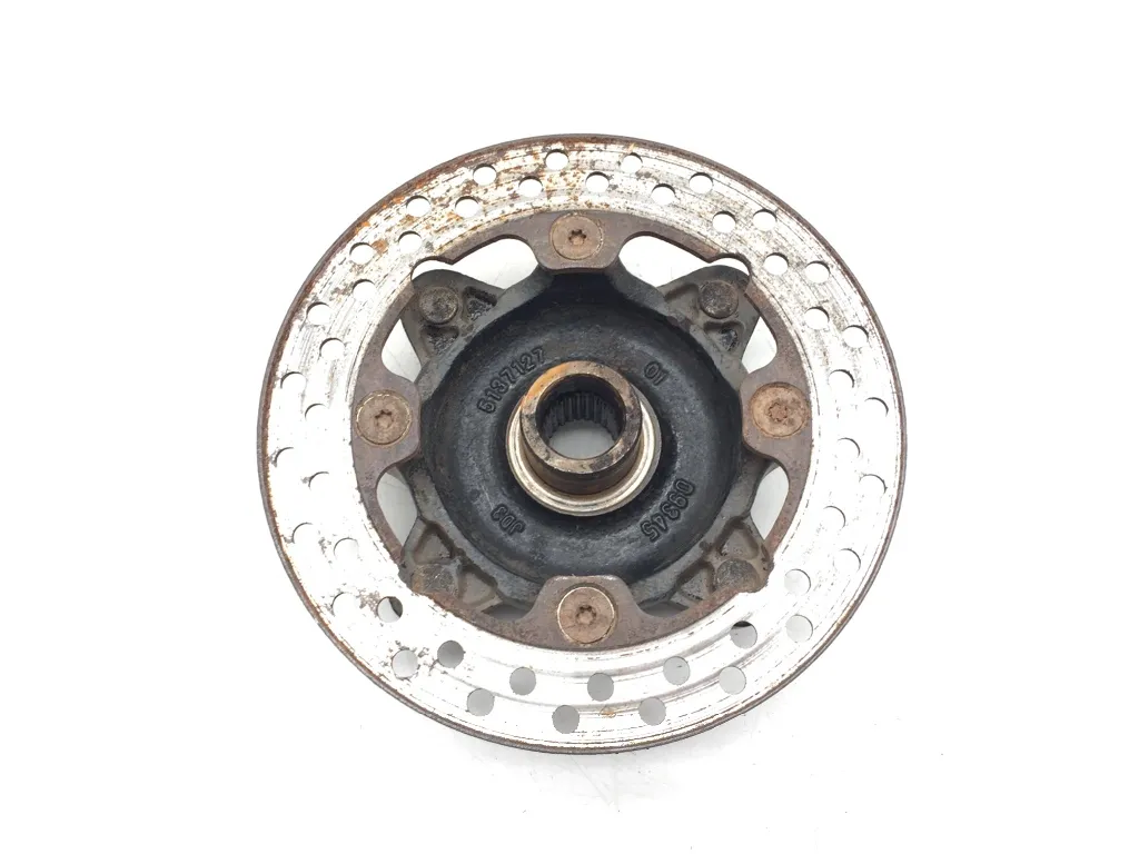 Front Wheel Hub with Rotor A 2010 Polaris Ranger 500 4x4 HO EFI 3101 x