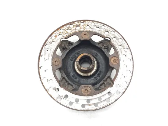 Front Wheel Hub with Rotor A 2010 Polaris Ranger 500 4x4 HO EFI 3101 x