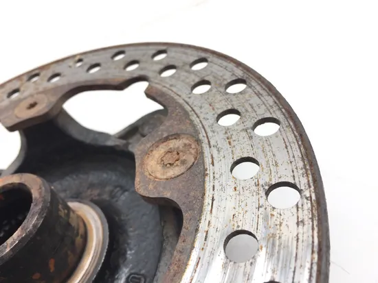 Front Wheel Hub with Rotor A 2010 Polaris Ranger 500 4x4 HO EFI 3101 x