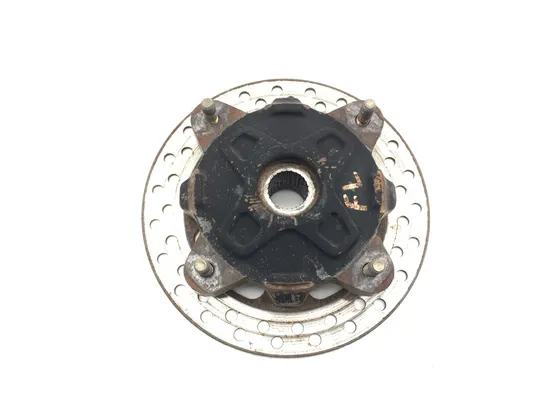 Front Wheel Hub with Rotor A 2010 Polaris Ranger 500 4x4 HO EFI 3101 x