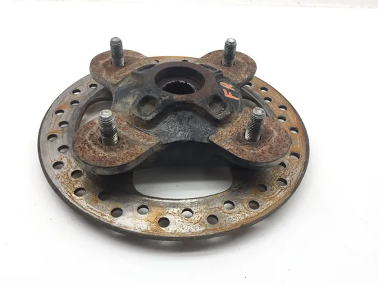 Front Wheel Hub with Rotor B 2014 Polaris RZR XP 1000 EPS 3095
