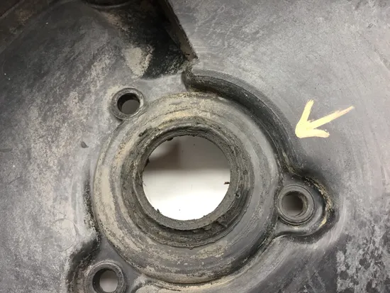 Engine Clutch Cover 2014 Polaris RZR XP 1000 EPS 3095 x