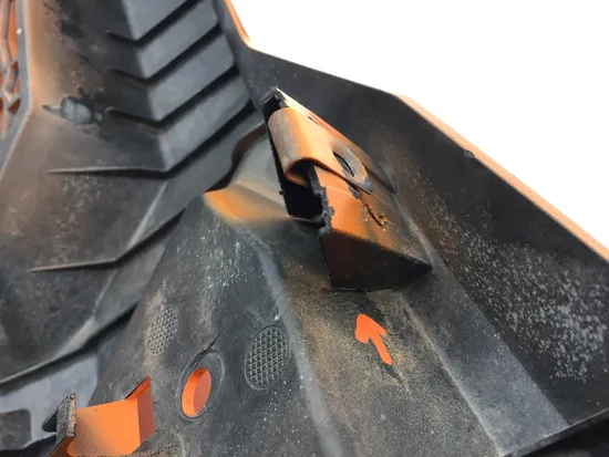 Rear Bumper Tail Light Surround Plastic 2016 Polaris RZR XP Turbo EPS 3100 x