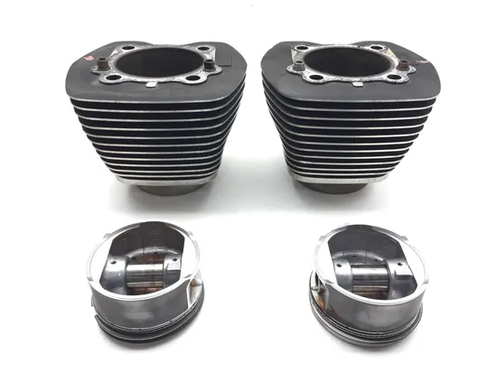 Front Rear Cylinder Jugs w Pistons 2001 Harley Electra Ultra Classic EFI 3099 x