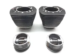 Front Rear Cylinder Jugs w Pistons 2001 Harley Electra Ultra Classic EFI 3099 x
