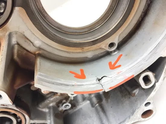 Engine Left Right Center Cases Case 2009 Yamaha Rhino 700 YXR700F FI 3104 PARTS